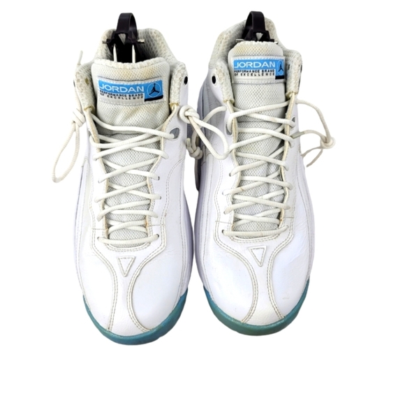 NIKE Air Jordan Jumpman Team Men's I Basketball Gym Shoe University Blue  8 - Picture 1 of 12